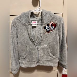 Size 4T fleece jacket. Disney. Like new.